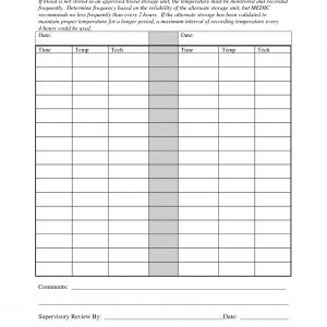 Blood Storage Unit Failure Temperature Documentation – MEDIC Regional ...