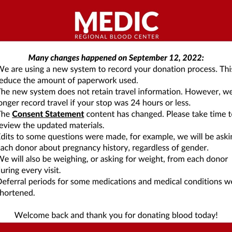 MEDIC Regional Blood Center MEDIC Regional Blood Center