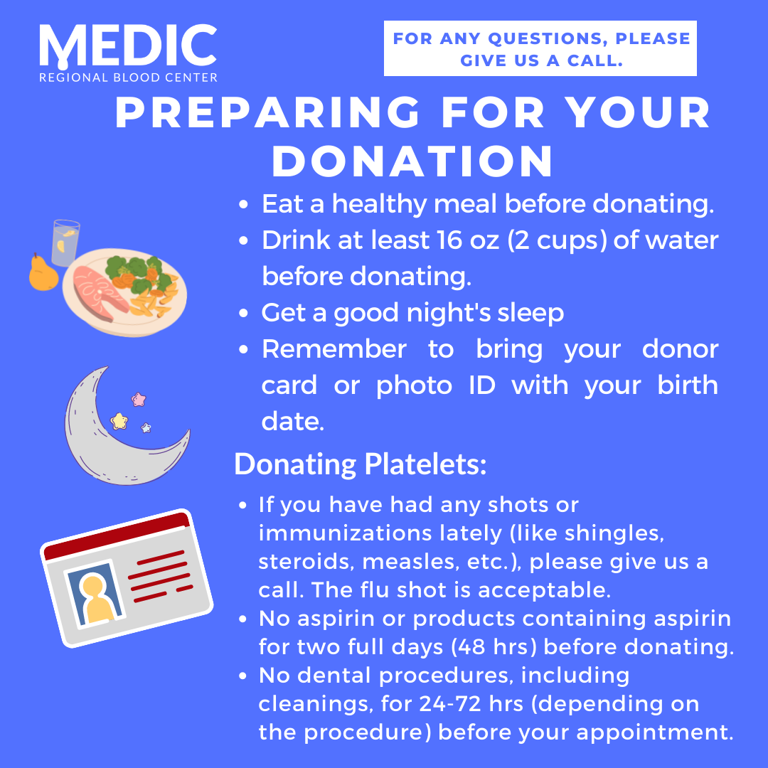 Young Donor Resources MEDIC Regional Blood Center